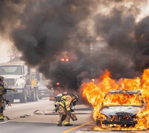 What To Do in a Car Fire